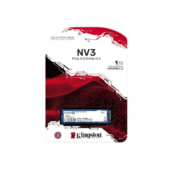 Kingston 1TB PCIe 4.0 x4 NVMe NV3