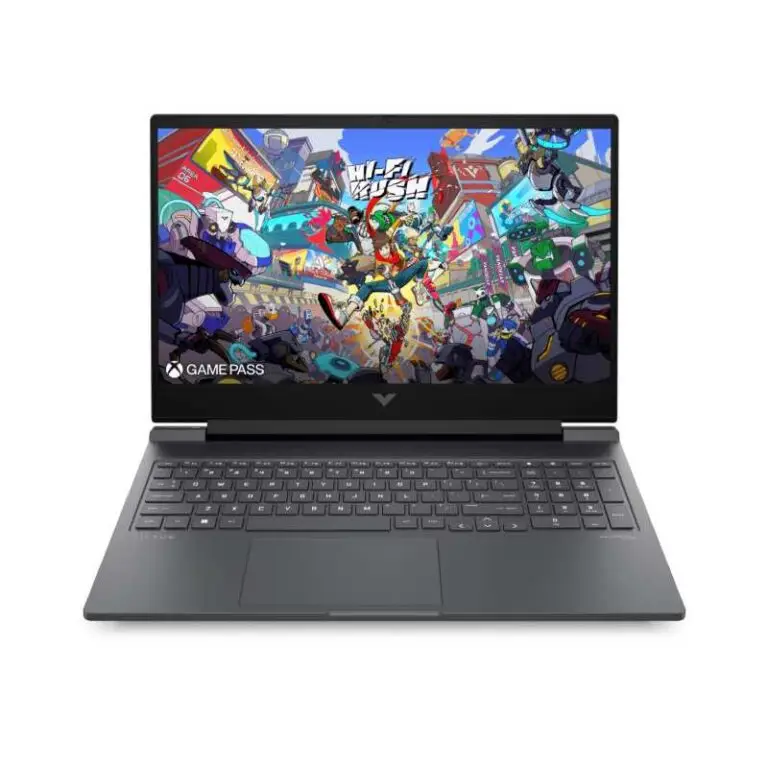 HP Victus 16-r0045ne gaming laptop featuring Intel Core i7-13700H processor, 16GB DDR5 RAM, 1TB NVMe SSD, and NVIDIA GeForce RTX 4050 graphics