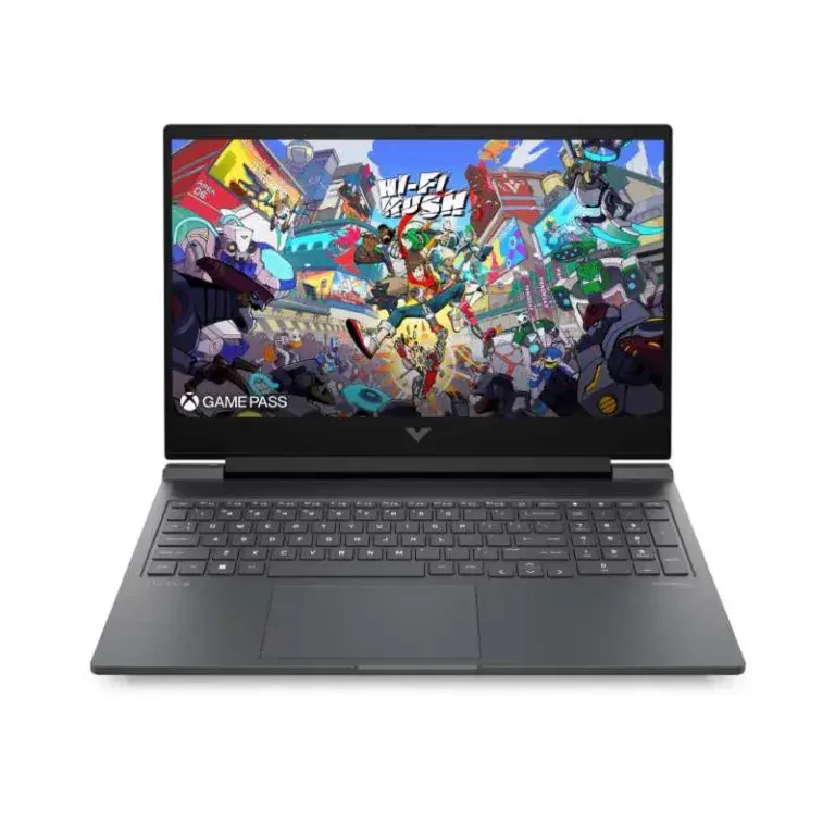 HP Victus 16-r1045ne gaming laptop featuring Intel Core i7-14700HX processor, 16GB DDR5 RAM, 1TB NVMe SSD, and NVIDIA GeForce RTX 4050 graphics