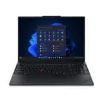Lenovo ThinkPad E16 Gen 3 (Intel) laptop featuring Intel Core Ultra 7 255H processor, 16GB DDR5 RAM, 512GB M.2 2242 TLC SSD, model 21SR0017GR