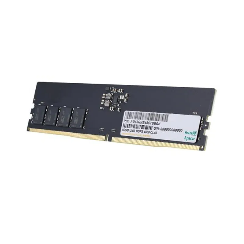 Apacer 16GB DDR5 UDIMM Desktop RAM 5600MHz also available 4800MHz
