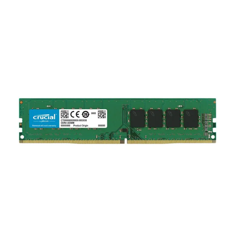 Crucial 8GB DDR4 UDIMM Desktop RAM 3200MHz PC4 25600