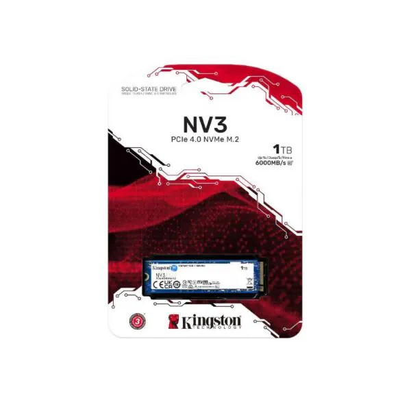 Kingston 1TB PCIe 4.0 x4 NVMe NV3