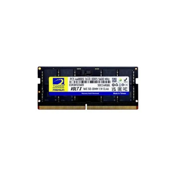 TwinMOS 16GB DDR5 SODIMM Laptop RAM 5600MHz