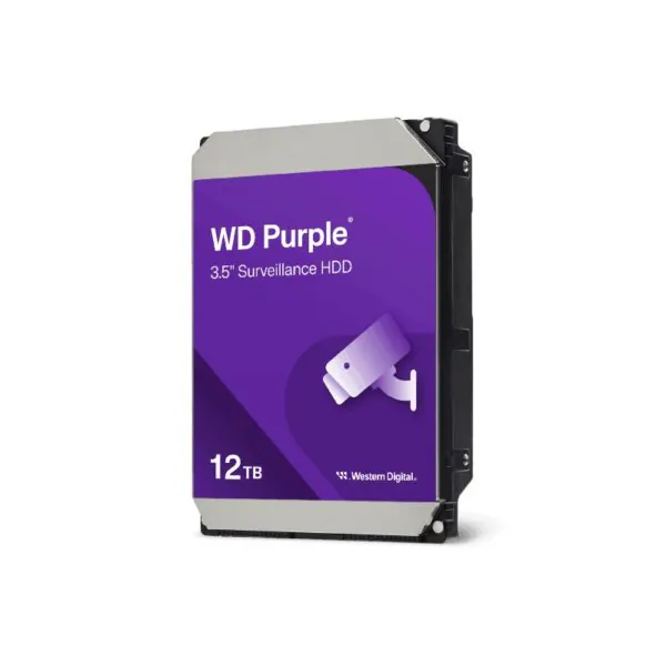 Western Digital 12TB SATA 6Gb/s WD Purple Surveillance HDD