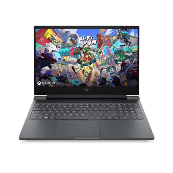 HP Victus 15-fa2038ne gaming laptop featuring Intel Core i5-13420H processor, 8GB DDR4 RAM, 512GB NVMe SSD, and NVIDIA GeForce RTX 2050 graphics