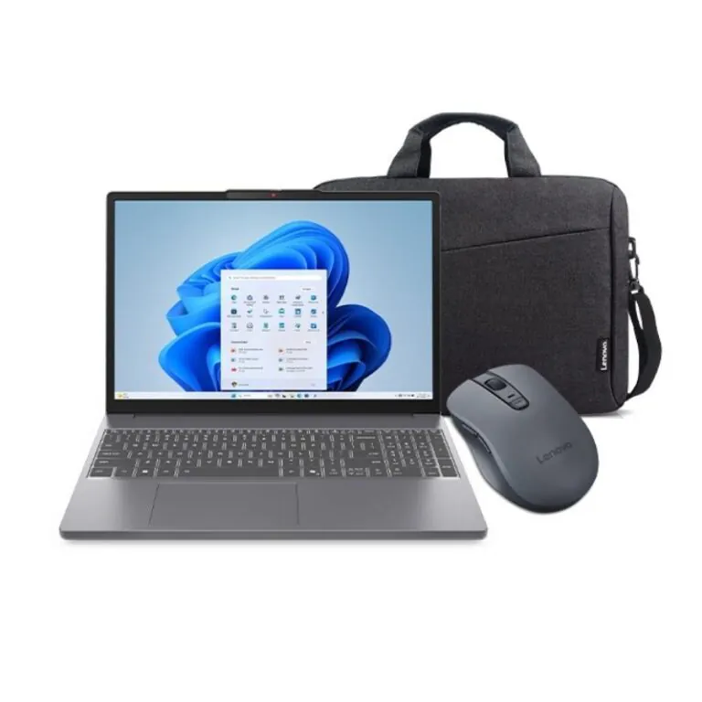 Lenovo IdeaPad Slim 3 15IRH10 laptop featuring Intel Core i5-13420H processor, 16GB DDR5 RAM, 512GB NVMe SSD, model 83K100FLED