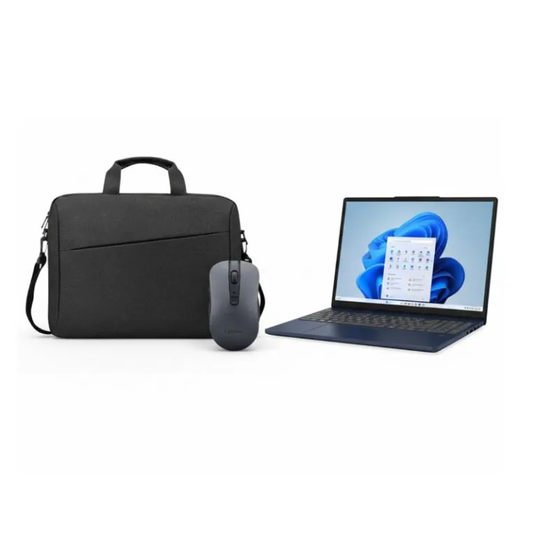 Lenovo IdeaPad Slim 3 15IRH10 laptop featuring Intel Core i7-13620H processor, 16GB DDR5 RAM, 512GB NVMe SSD, model 83K100QNED