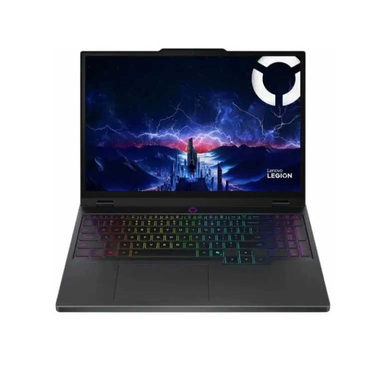 Lenovo Legion 5 15IRX10 gaming laptop featuring Intel Core i7-14700HX processor, 32GB RAM, 1TB NVMe SSD, GDDR7 graphics memory, 115W TGP, model 83LY00DRED